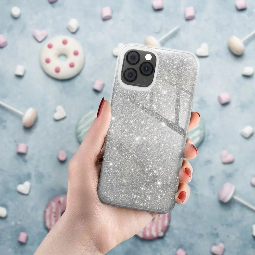 Etui za Samsung S26 PLUS Shining, srebrno