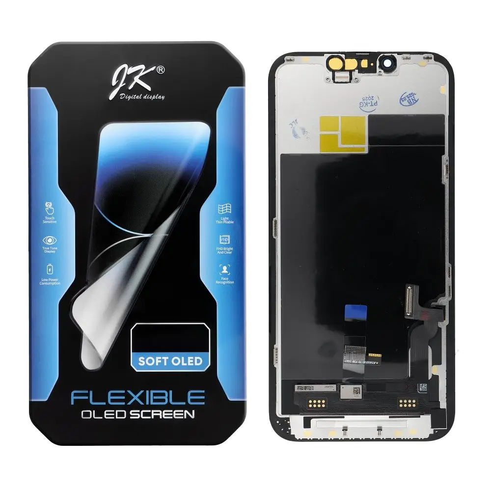 JK LCD-zaslon za iPhone 13 SOFT OLED (zamenjava IC)