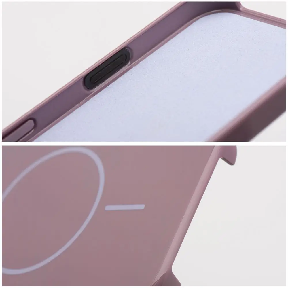 Ovitek za iPhone 17 Glossy Mag Cover, združljiv z MagSafe, vijoličen